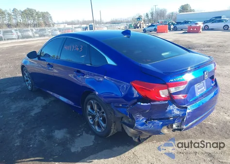 2018 Honda Accord Sport из США, поврежденный, VIN 1HGCV1F36JA074638